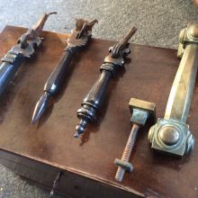 Tuerklopfer Eisen Messing Renaissance Empire Biedermeier